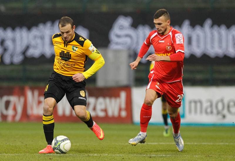 Football. I Liga. Widzew Lodz - GKS Katowice. 22.11.2014