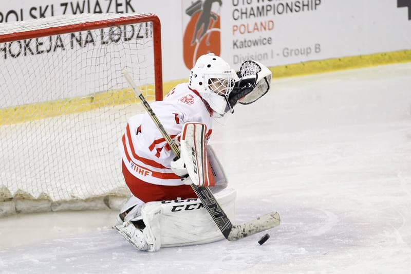 Ice Hockey. U18 Women's World Championship. Poland - Denmark. 08.01.2017