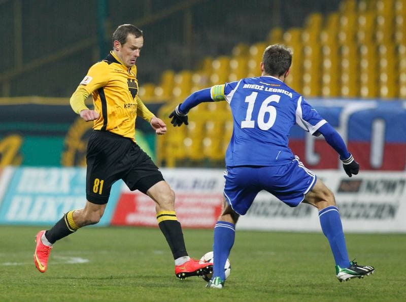 Football. I Liga. GKS Katowice - Miedz Legnica. 29.11.2014