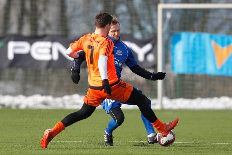 Football. Sparing. MFK Frydek-Mistek - Podbeskidzie Bielsko-Biala. 26.01.2017