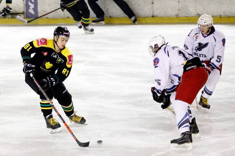 Ice Hockey. Polska Hokej Liga. SMS PZHL Sosnowiec - Tauron KH GKS Katowice. 31.01.2017