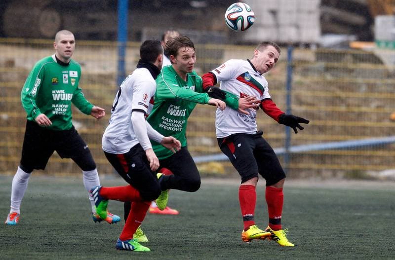 Football. Friendly Match. GKS Tychy - Rozwoj Katowice. 10.01.2015