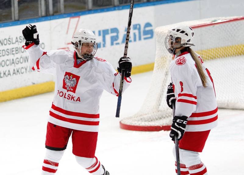 Ice Hockey. U18 Women's World Championship Division I. Poland - China. 22.01.2015