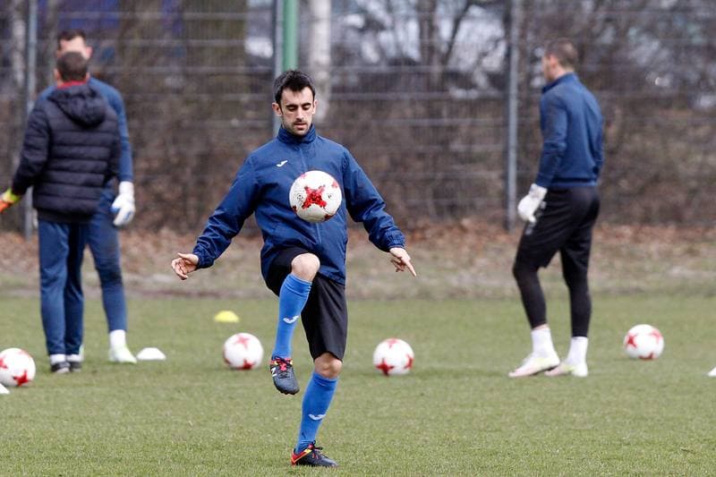 Football. Piast Gliwice. Training. 15.03.2017
