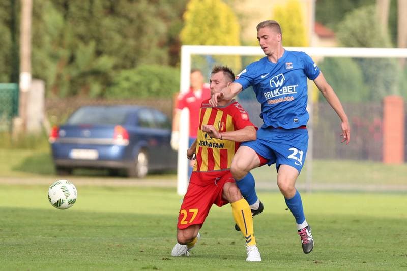 Football. Sparing. Bruk-Bet Termalica Nieciecza - Korona Kielce. 25.06.2016