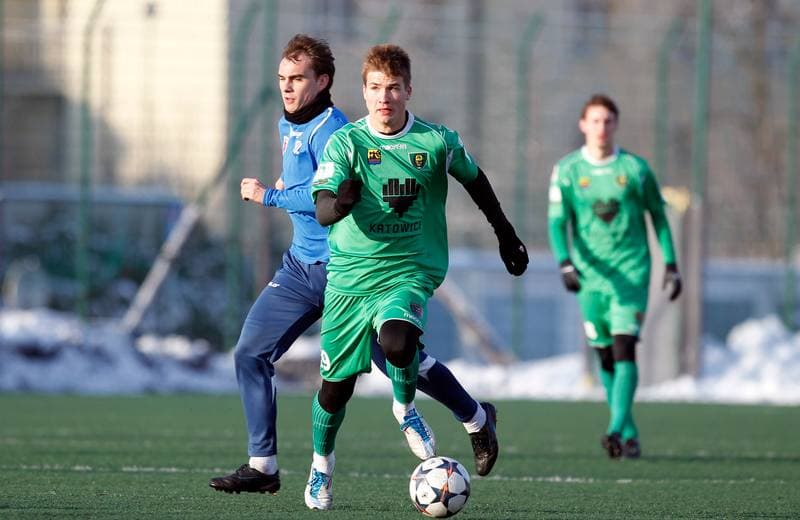 Football. Friendly Match. GKS Katowice - MKS Kluczbork. 31.01.2015