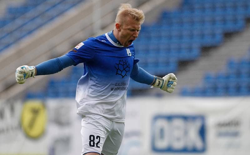 Football. I Liga. Stomil Olsztyn - GKS Katowice. 17.05.2015