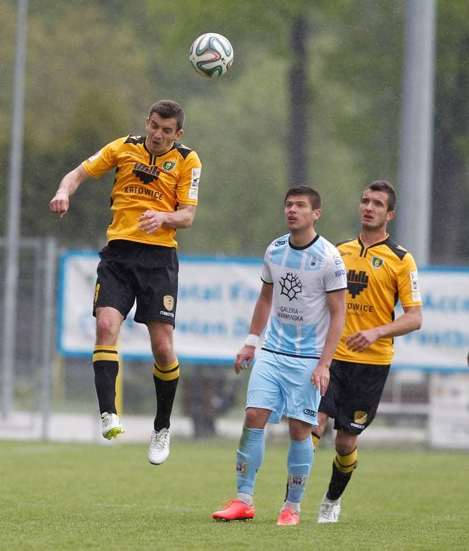 Football. I Liga. Stomil Olsztyn - GKS Katowice. 17.05.2015