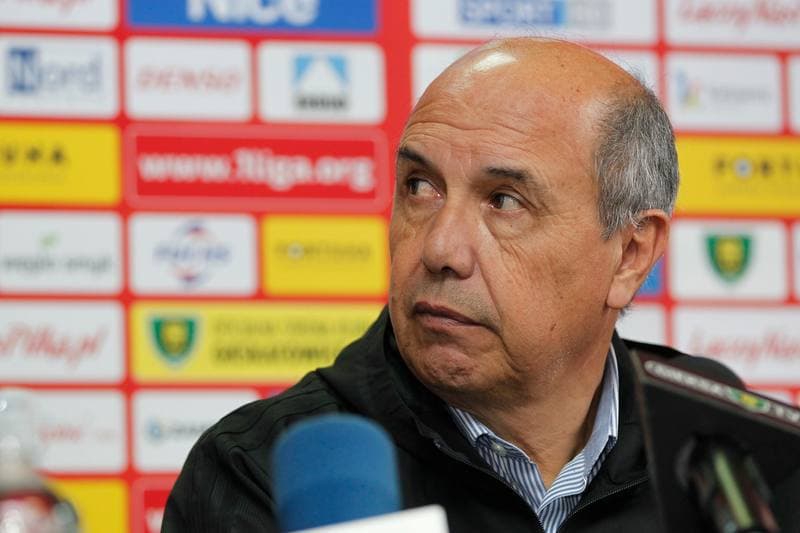 Football. GKS Katowice. Press Conference. 20.10.2017