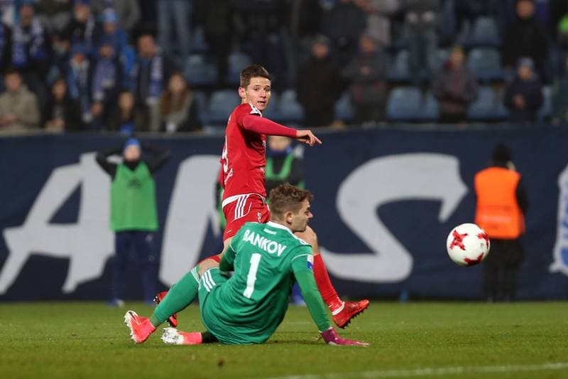 Football. Nice I Liga. Ruch Chorzow - Wigry Suwalki. 22.11.2017
