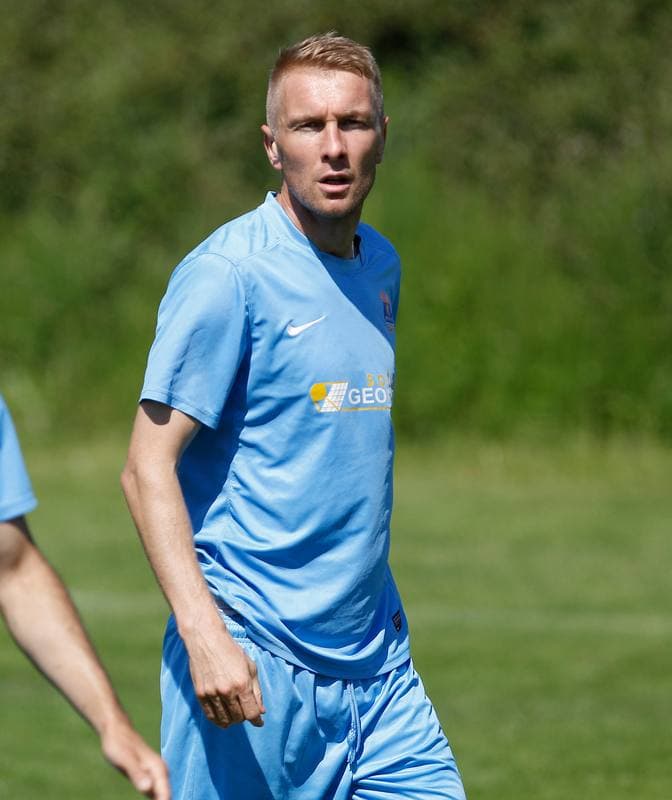 Football. Termalica Bruk-Bet Nieciecza. Training. 03.07.2015