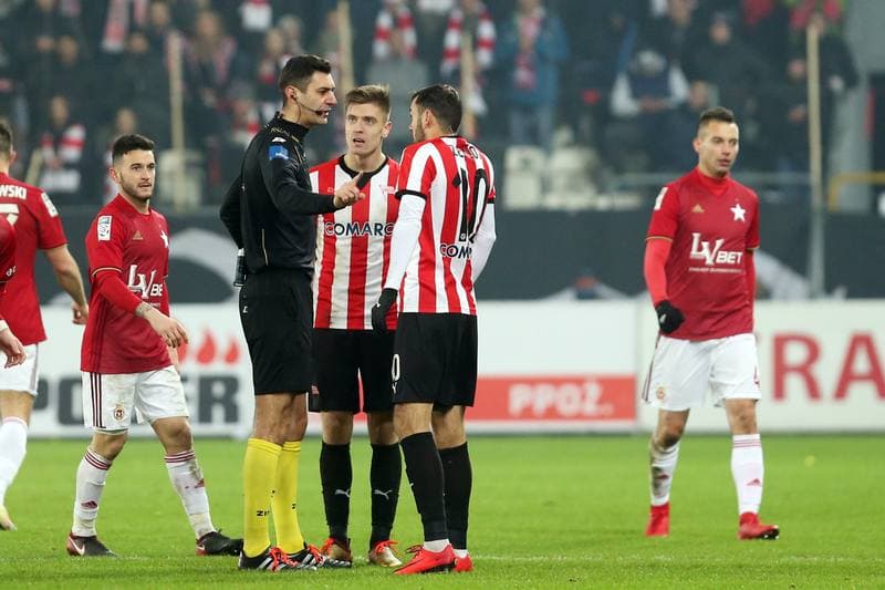 Football. Lotto Ekstraklasa. Cracovia Krakow - Wisla Krakow. 13.12.2017