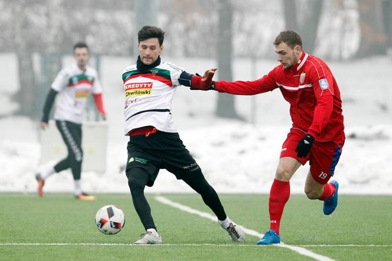 Football. Sparing. Polonia Bytom - GKS Tychy. 04.02.2017