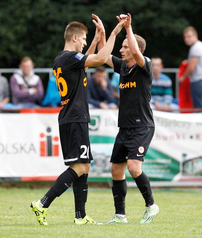 Football. Polish Cup. Nadwisla Gora - Zaglebie Lubin. 28.07.2015