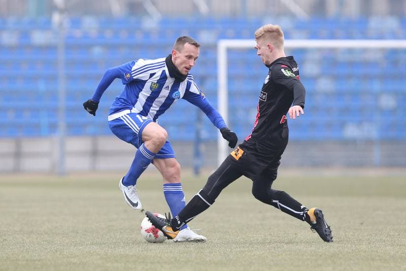 Football. Sparing. Ruch Chorzow - MFK Frydek Mistek. 23.03.2018