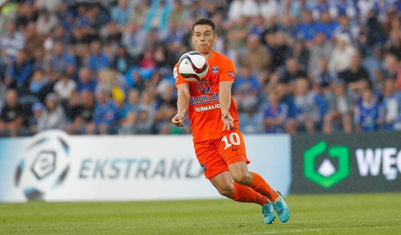 Football. PKO BP Ekstraklasa. Ruch Chorzow - Termalica Bruk-Bet Nieciecza. 22.08.2015