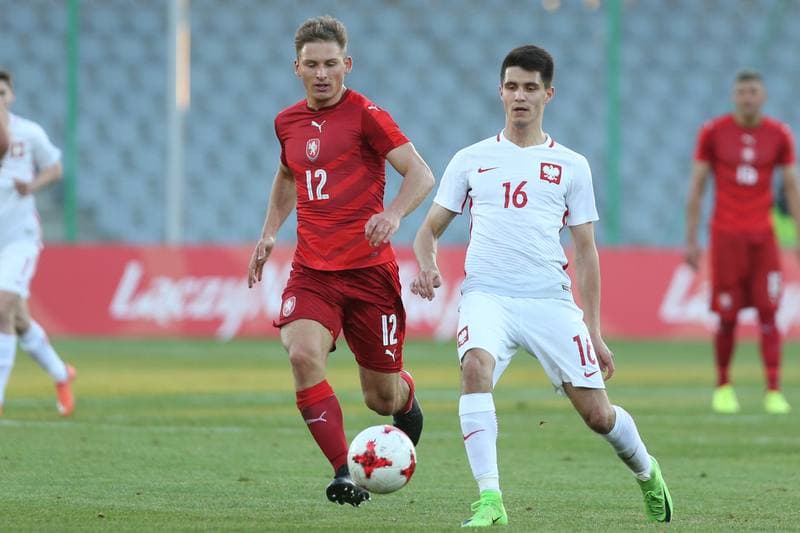 Football. Poland U21. Czech Republic U21. 27.03.2017
