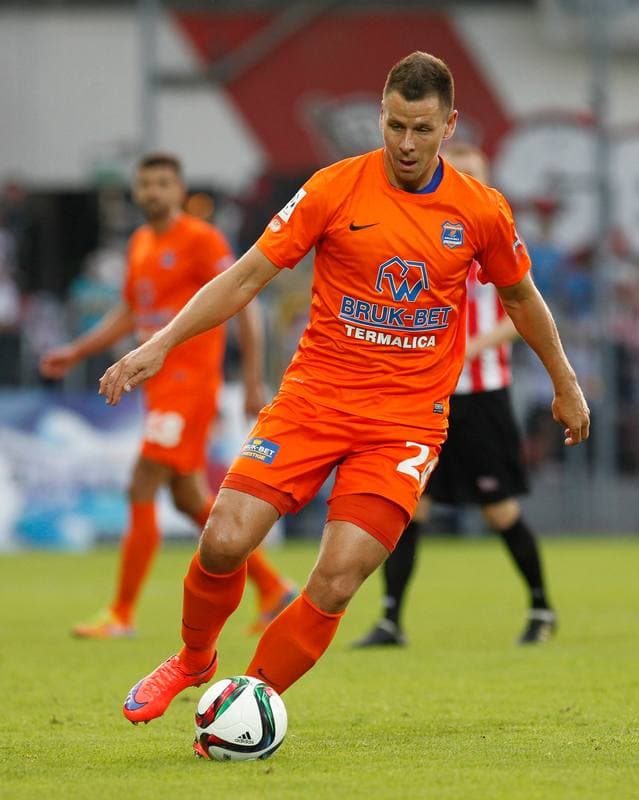 Football. PKO BP Ekstraklasa. Cracovia Krakow - Termalica Bruk Bet Nieciecza. 12.09.2015