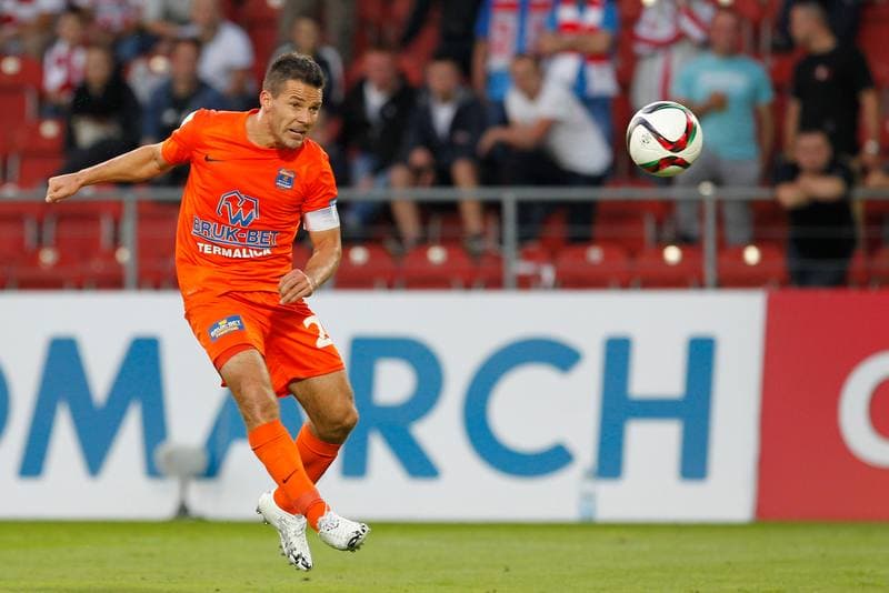 Football. PKO BP Ekstraklasa. Cracovia Krakow - Termalica Bruk Bet Nieciecza. 12.09.2015