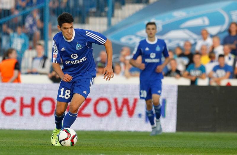 Football. T-Mobile Ekstraklasa. Ruch Chorzow - Gornik Zabrze. 04.10.2014