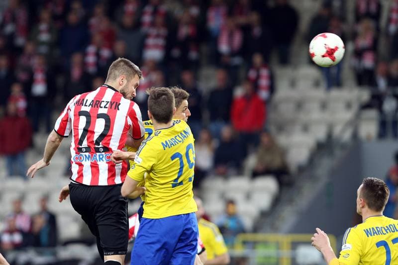 Football. Lotto Ekstraklasa. Cracovia Krakow - Arka Gdynia. 08.05.2017
