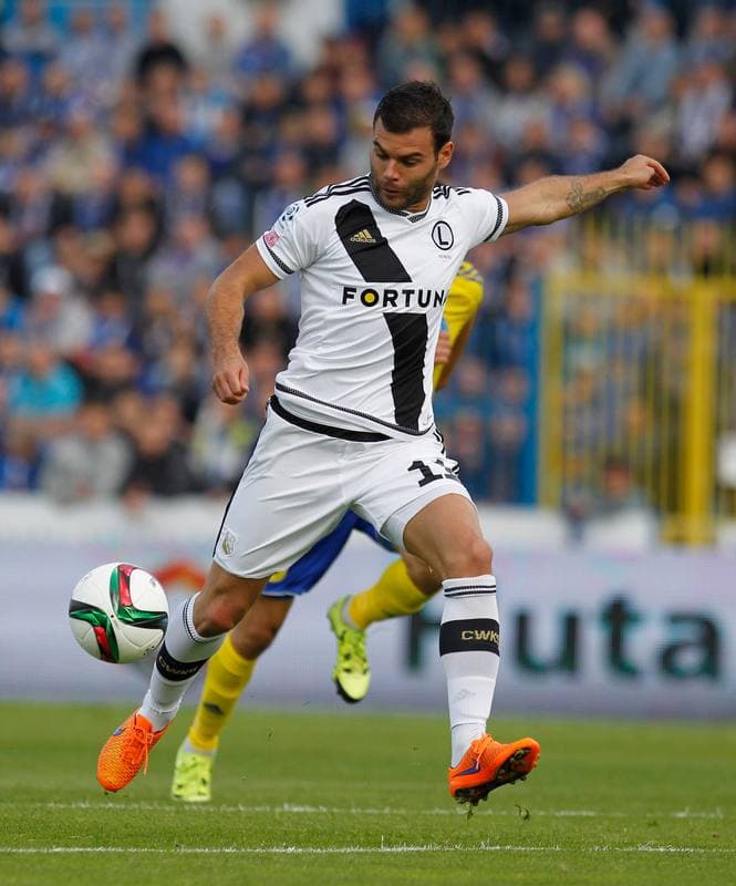 Football. T-Mobile Ekstraklasa. Ruch Chorzow - Legia Warsaw. 24.04.2015