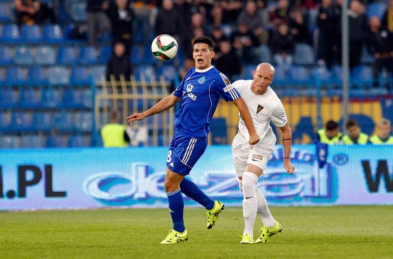 Football. PKO BP Ekstraklasa. Ruch Chorzow - Pogon Szczecin. 02.10.2015
