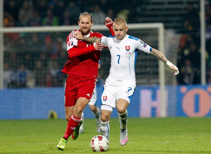 Football. UEFA Euro 2016 Qualifiers. Slovakia - Belarus. 09.10.2015