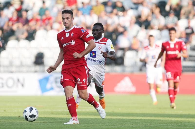 Football. UEFA Europa League. AS Trencin - Gornik Zabrze. 02.08.2018