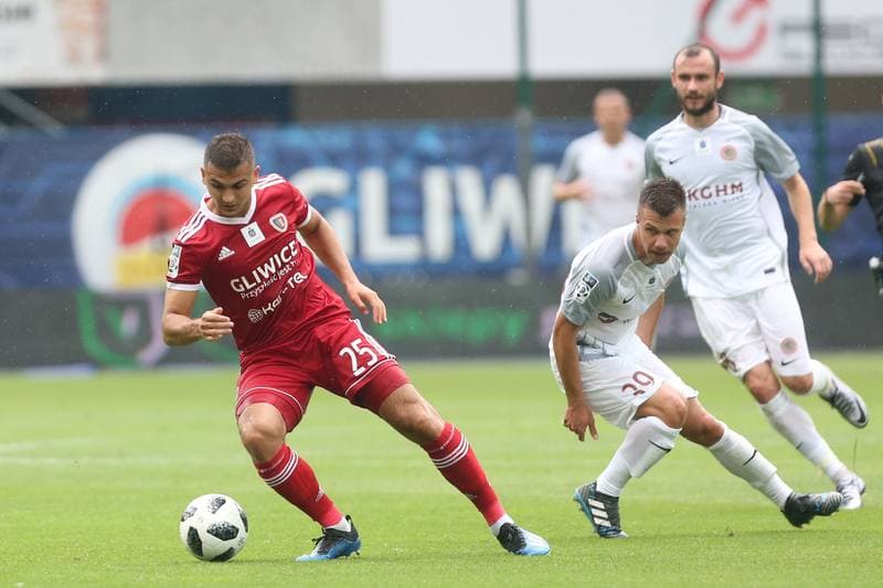 Football. PKO BP Ekstraklasa. Piast Gliwice - Zaglebie Lubin. 04.08.2018