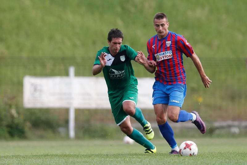 Football. Haiz IV Liga. Polonia Bytom - Zieloni Zarki. 15.08.2018