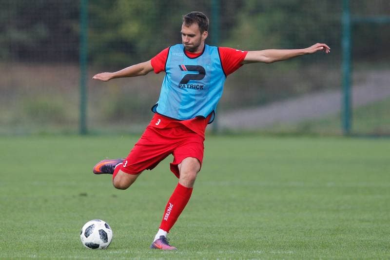 Football. Zaglebie Sosnowiec. Training. 06.09.2018