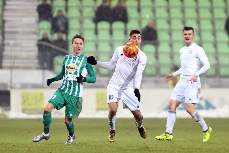 Football. Het Liga. MFK Karvina - Bohemians 1905. 02.12.2017