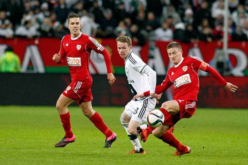 Football. PKO BP Ekstraklasa. Legia Warsaw - Piast Gliwice. 13.12.2015
