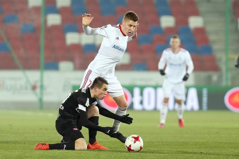 Football. Lotto Ekstraklasa. Gornik Zabrze - Cracovia Krakow. 18.12.2017