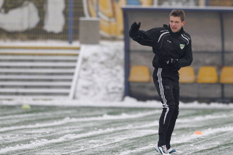 Football. Rozwoj Katowice. Training. 05.01.2016