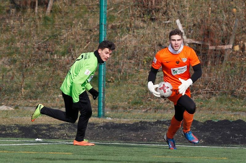 Football. Sparing. Ruch Chorzow - Rozwoj Katowice. 31.01.2018