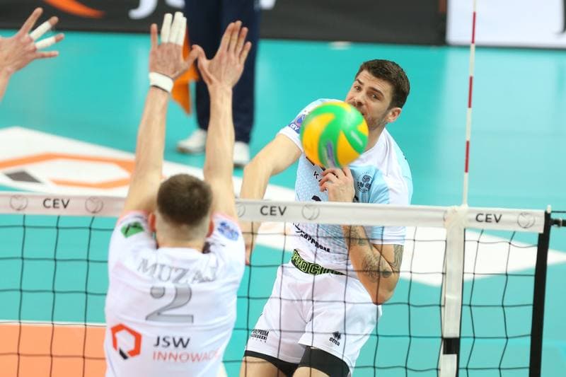 Volleyball. CEV Champions League. Jastrzebski Wegiel - Zenit Kazan. 31.01.2018
