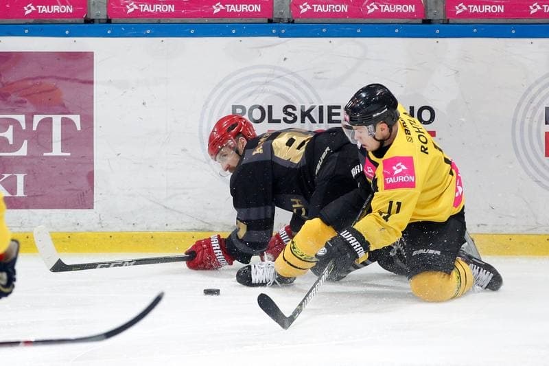 Ice Hockey. Tauron Hokej Liga. Tauron KH GKS Katowice - Comarch Cracovia. 08.02.2018