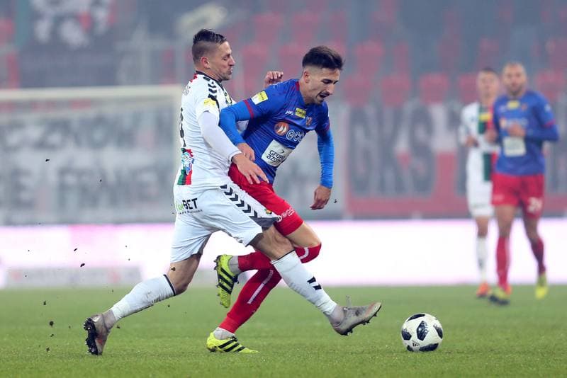 Football. Fortuna I Liga. GKS Tychy - Odra Opole. 09.11.2018