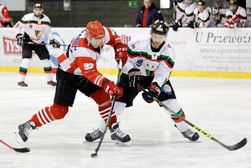 Ice Hockey. Polska Hokej Liga. GKS Tychy - Comarch Cracovia Krakow. 26.01.2016