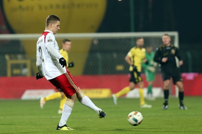 Football. Fortuna I Liga. GKS Katowice - LKS Lodz. 28.11.2018