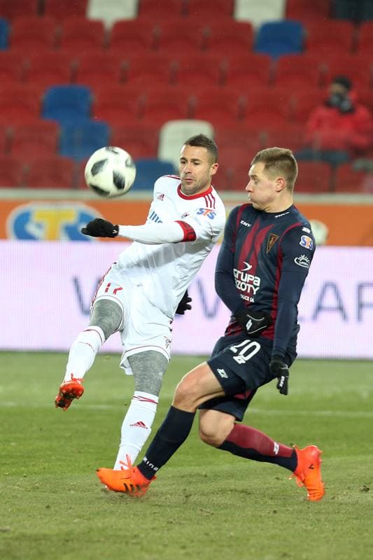 Football. Lotto Ekstraklasa. Gornik Zabrze - Pogon Szczecin. 28.02.2018