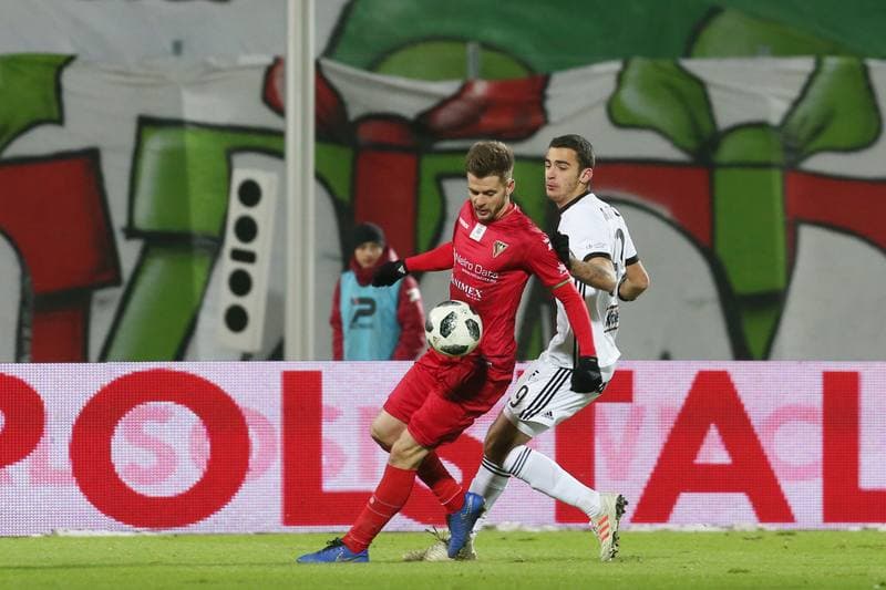 Football. Lotto Ekstraklasa. Zaglebie Sosnowiec - Legia Warsaw. 20.12.2018
