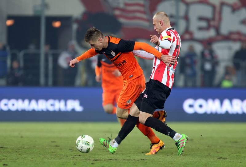 Football. PKO BP Ekstraklasa. Cracovia Krakow - Zaglebie Lubin. 26.02.2016