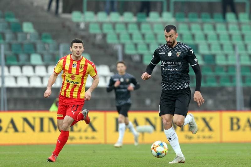 Football. Lotto Ekstraklasa. Zaglebie Sosnowiec - Korona Kielce. 02.03.2019