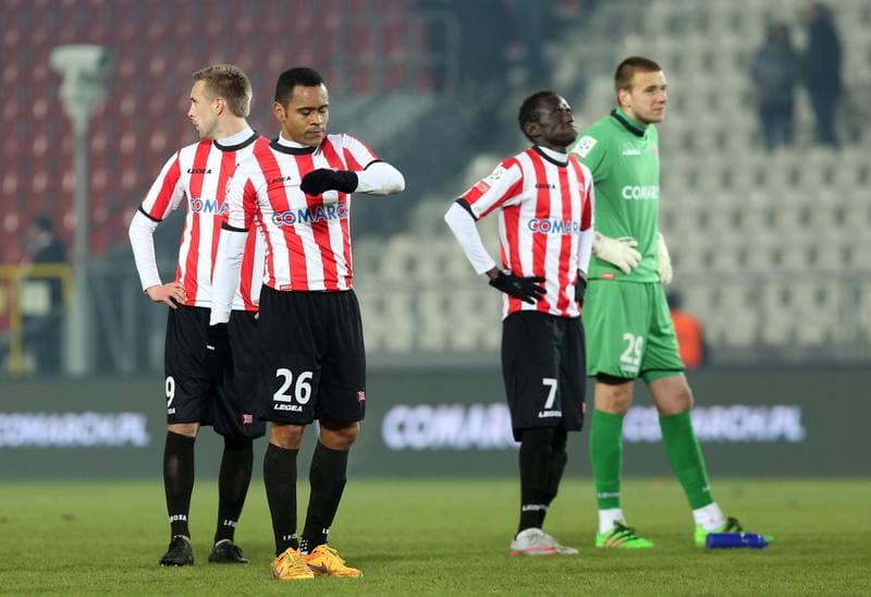 Football. PKO BP Ekstraklasa. Cracovia Krakow - Zaglebie Lubin. 26.02.2016