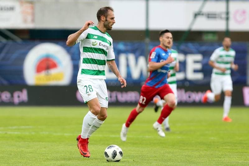 Football. Lotto Ekstraklasa. Piast Gliwice - Lechia Gdansk. 08.05.2018