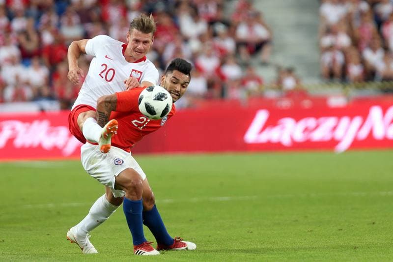 Football. International Friendly. Poland - Chile. 08.06.2018