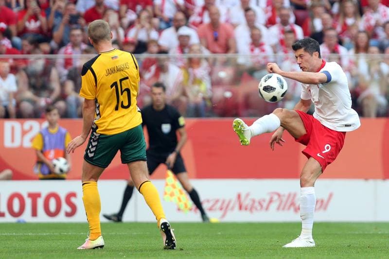 Football. International Friendly. Poland - Lithuania. 12.06.2018